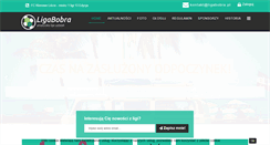 Desktop Screenshot of ligabobra.pl
